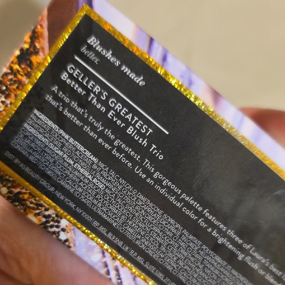 Laura Geller Better Than Ever Blush Trio in Purple and Gold Packaging - Picture 2 of 3